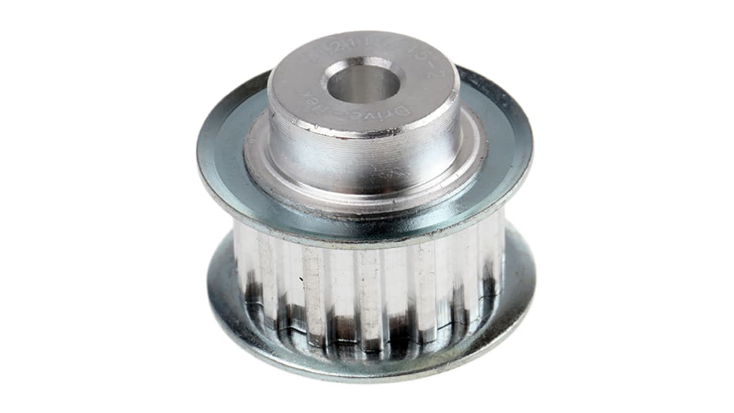 RS PRO Timing Belt Pulley, Aluminium 10mm Belt Width x 5mm Pitch, 15 Tooth