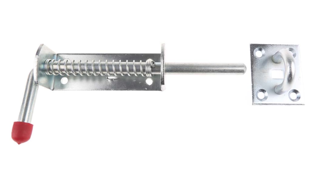 RS PRO Stahl Türbolzen Zink, L. 215mm