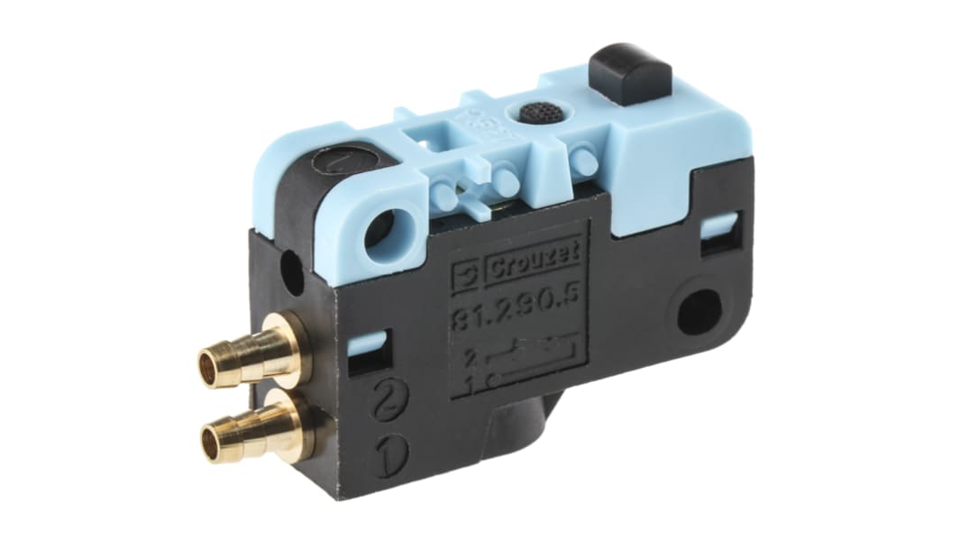 Vanne pneumatique Crouzet 81 Piston Pneumatic Relay, 2.5mm