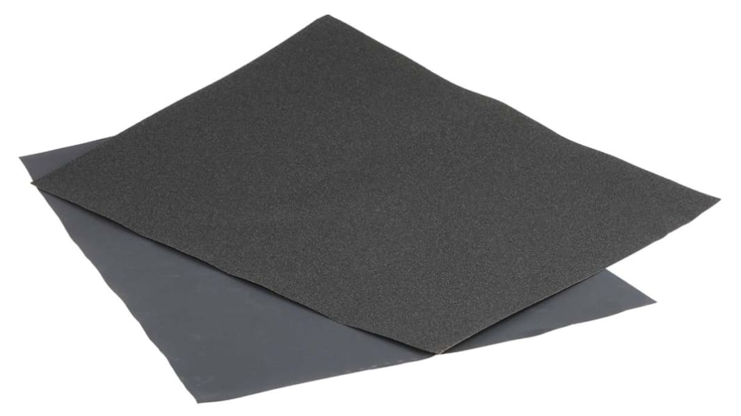 Set per levigatura Norton, in Carburo di silicio, grana Medio P120, P240, P400, P80, P800, 280 x 230mm, 25 pezzi