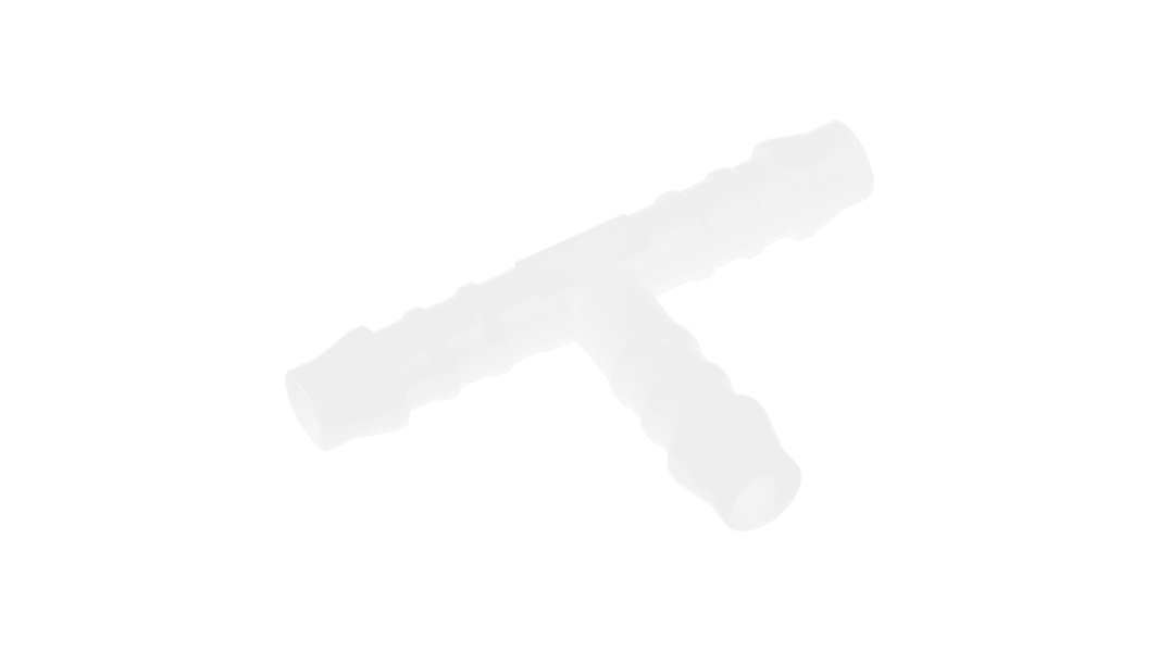 RS PRO Hose Connector, Tee Hose Joiner 8mm ID