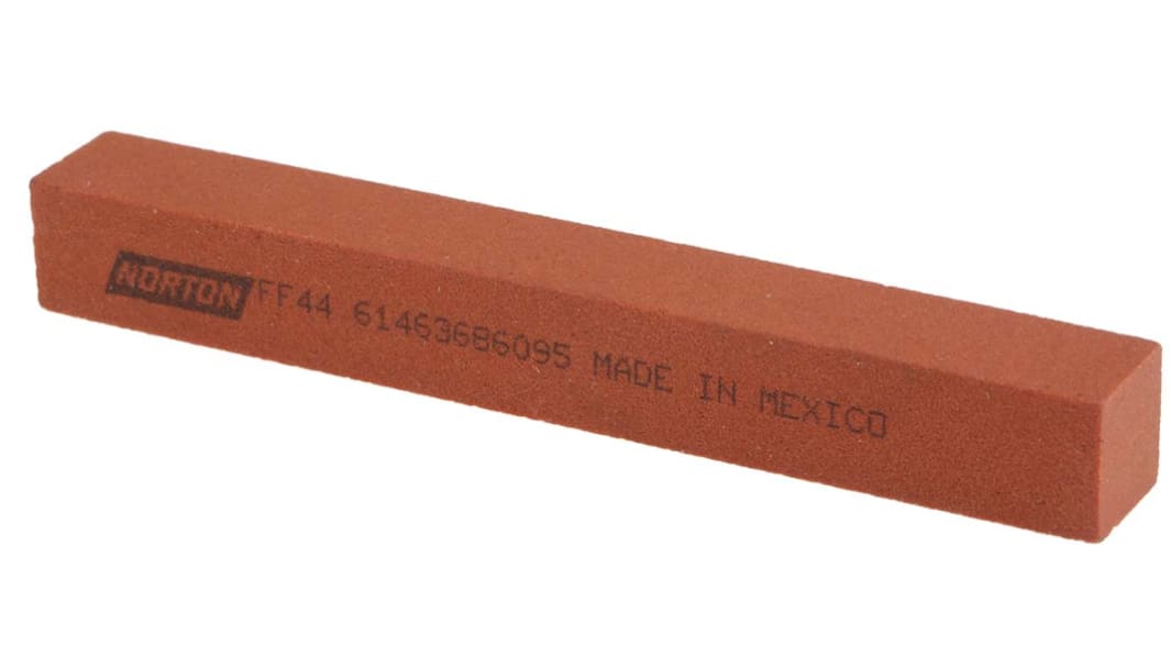 Norton Fine Square Sharpening Stone, 102mm x 13mm x 13mm