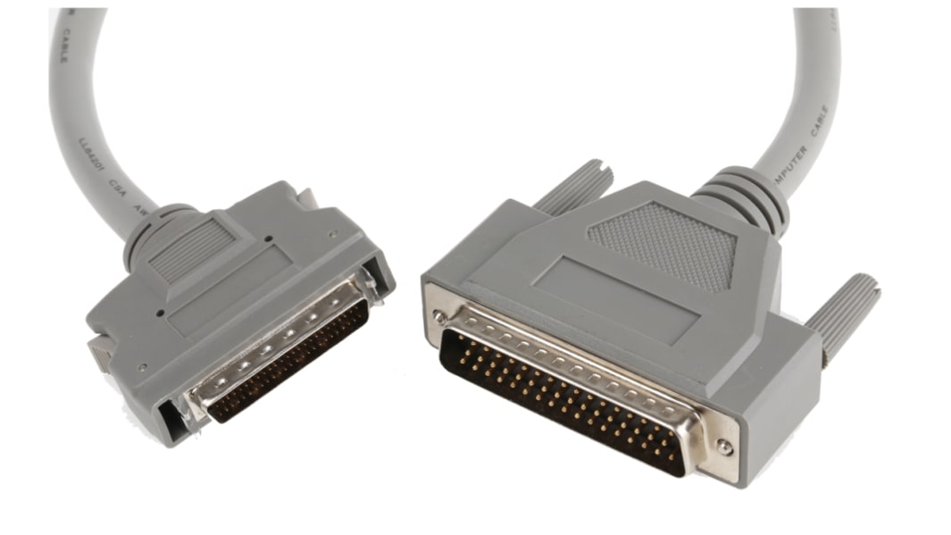 RS PRO SCSI-Kabel SCSI-2 / Stecker, SCSI-1 / Stecker, 500mm, , Clip-Befestigung