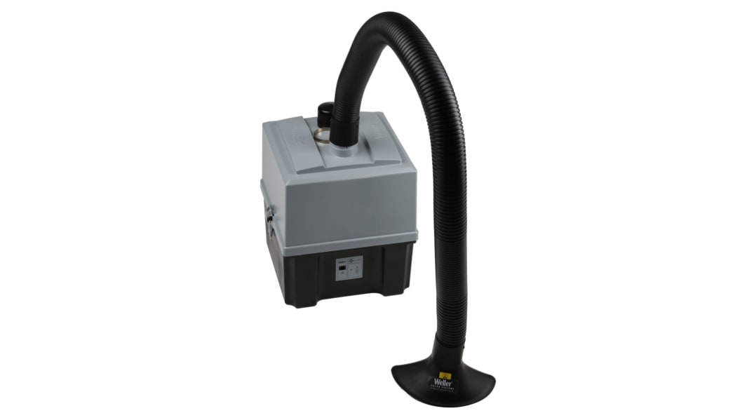 Weller Zero Smog EL Kit 1, 230V Solder Fume Extractor, Welding Fumes, 110W, Type F - Schuko plug, Type G - British 3-pin