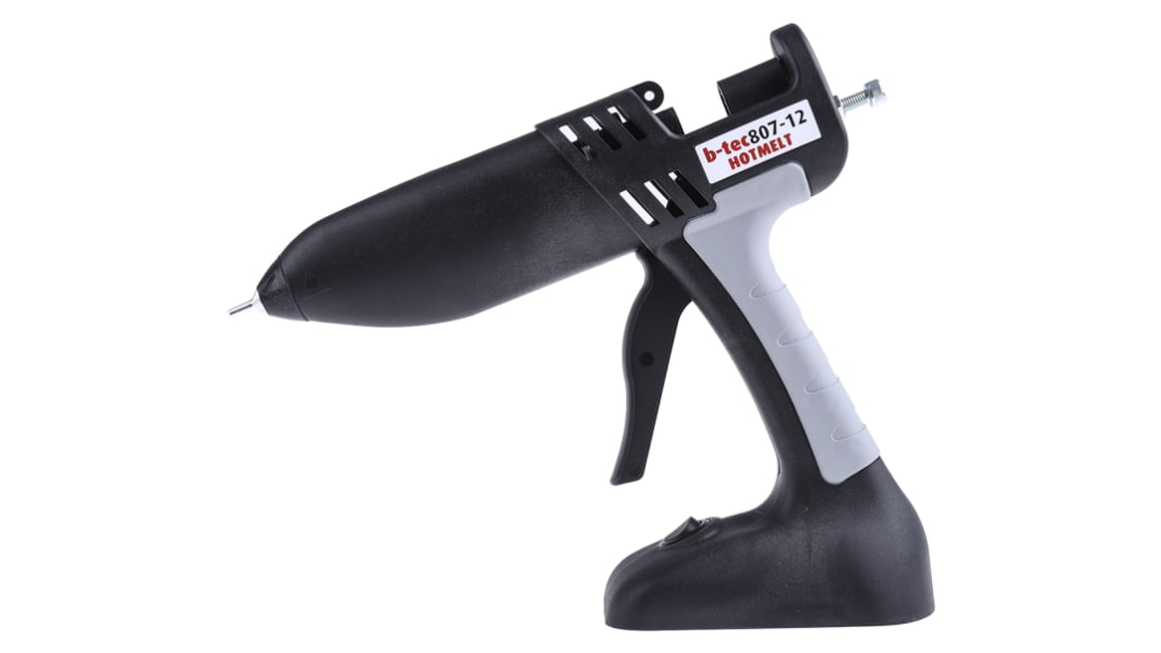Power Adhesives Tec807B Cordless Glue Gun, 150W, 12mm