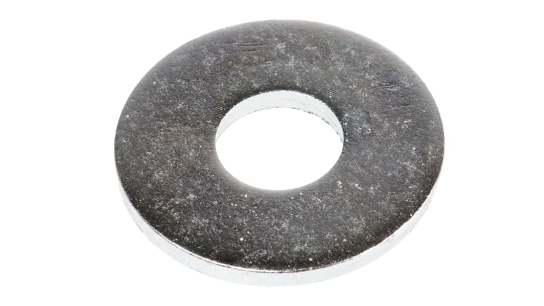 Arandelas Galvanizado brillante, Acero, Plano M10