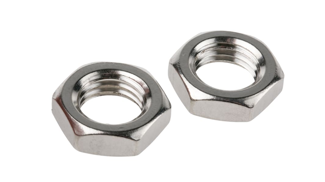 RS PRO Stainless Steel Hex Nut, DIN 439B, M16