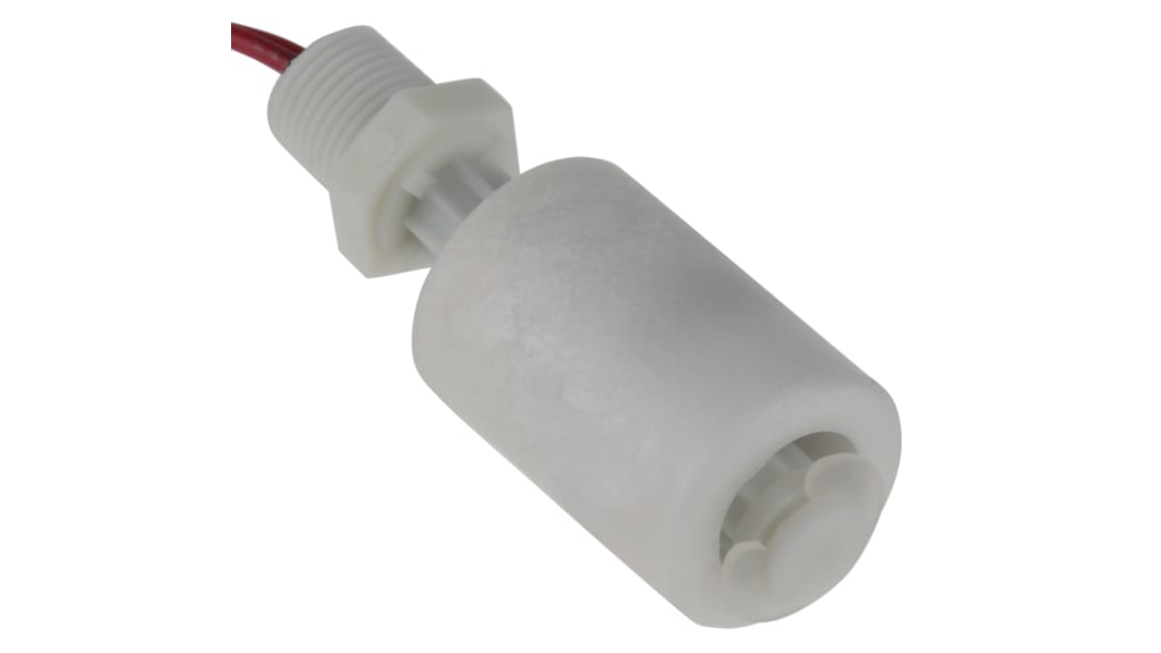Interruttore a galleggiante Gems Sensors, in Polipropilene, montaggio Verticale, SPST NA/NC, 15psi