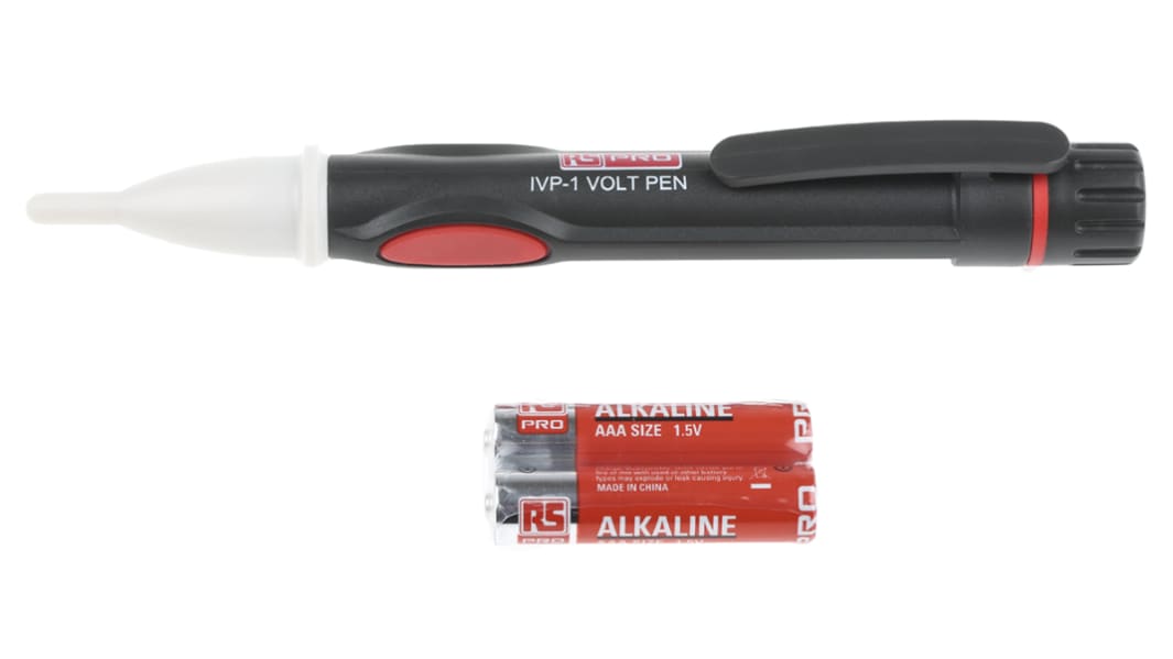 RS PRO IVP-1 Non Contact Voltage Detector, 100V ac to 1000V ac