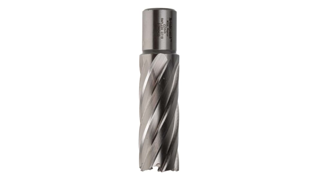 Fresa hueca HSS Rotabroach, corte: Ø 22mm, profundidad 50 mm