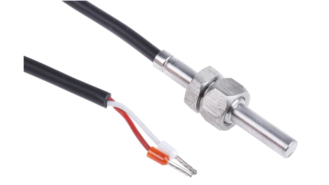 RS PRO NTC Temperature Probe, -60°C Min, +150°C Max, 6mm Probe
