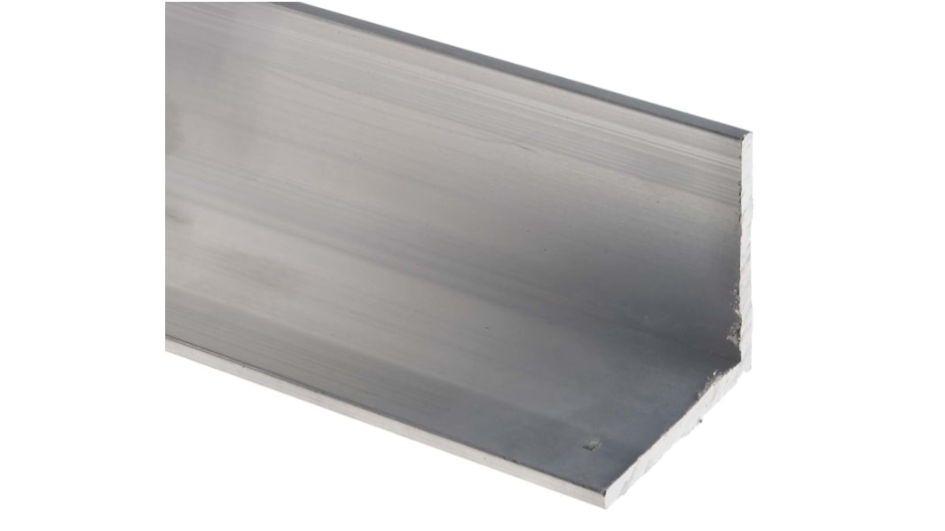 RS PRO Aluminium Angle 40mm x 40mm x 3mm