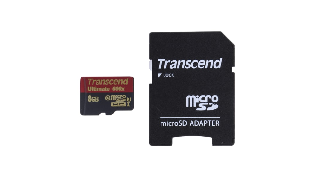 Transcend Ultimate Micro SDHC Micro SD Karte 8 GB Class 10, UHS-1 U1 , MLC