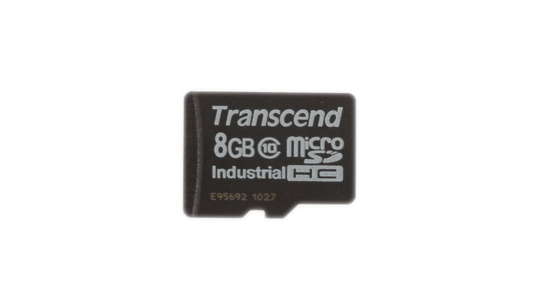 Transcend Industrial MicroSD Micro SD Karte 8 GB Class 10 Industrieausführung, MLC