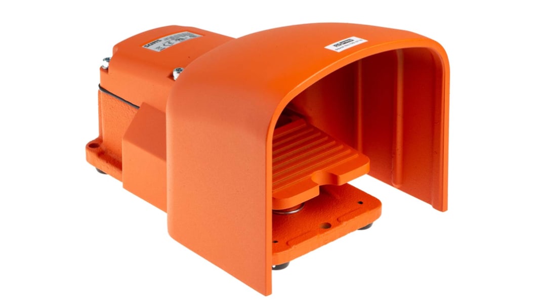 RS PRO Momentary Foot Switch - Cast Iron Case Material, DP-CO, 20 A Contact Current, 125V Contact Voltage