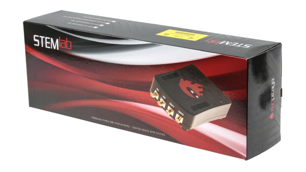 Red Pitaya STEMLab125-14 STEMlab Series, 40MHz PC Based Oscilloscope, 2 Analogue Channels