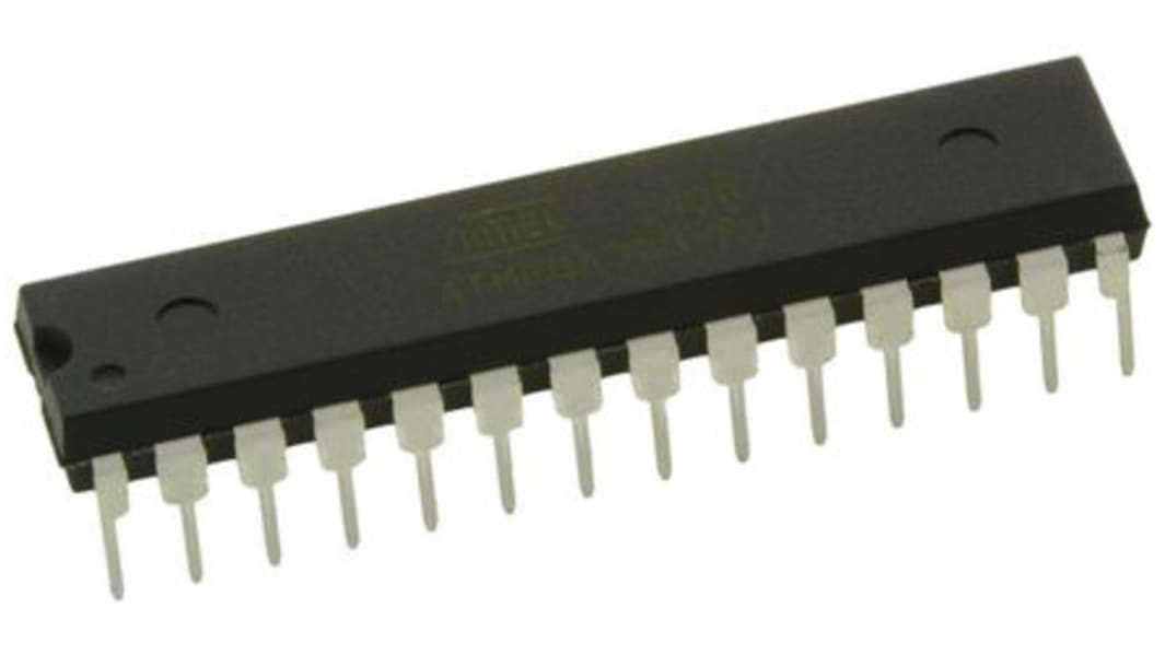 Microchip ATMEGA328-PU, 8bit AVR Microcontroller, ATmega, 20MHz, 32 kB Flash, 28-Pin PDIP
