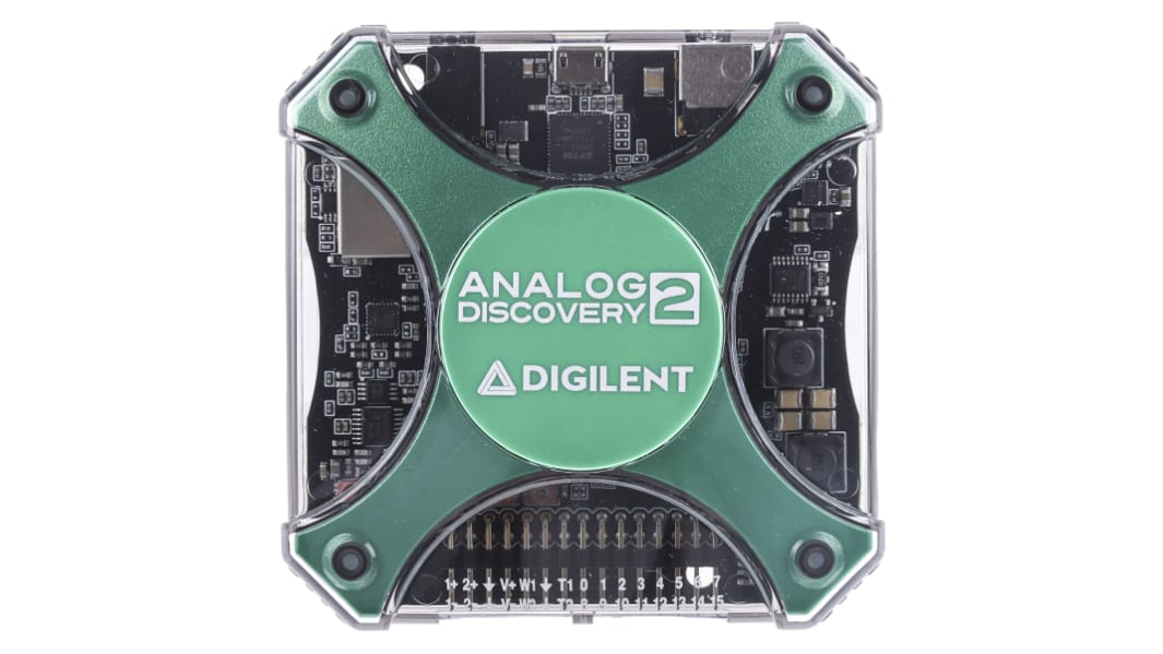 Digilent Analog Discovery 2 410-321 PC Oszilloskop 2-Kanal Analog Analog 30MHz IIC, SPI, UART, USB