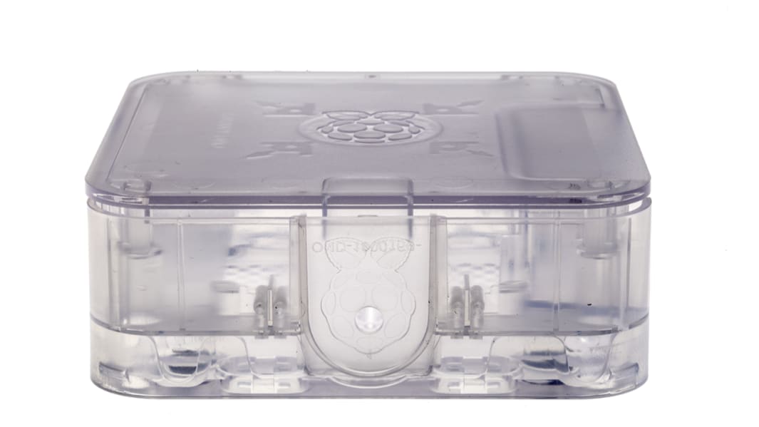 Caja Quattro DesignSpark de ABS Transparente para Raspberry Pi 3B y anteriores