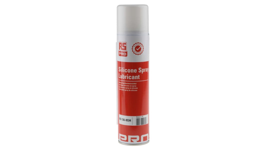 RS PRO Silicone Lubricant 400 ml Aerosol
