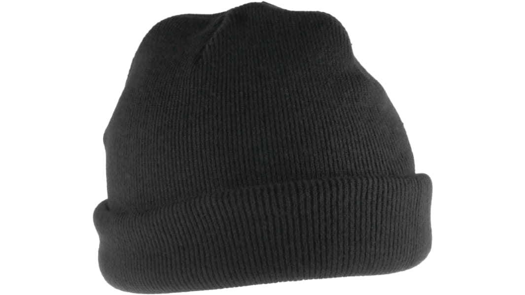 RS PRO Black Acrylic Beanie