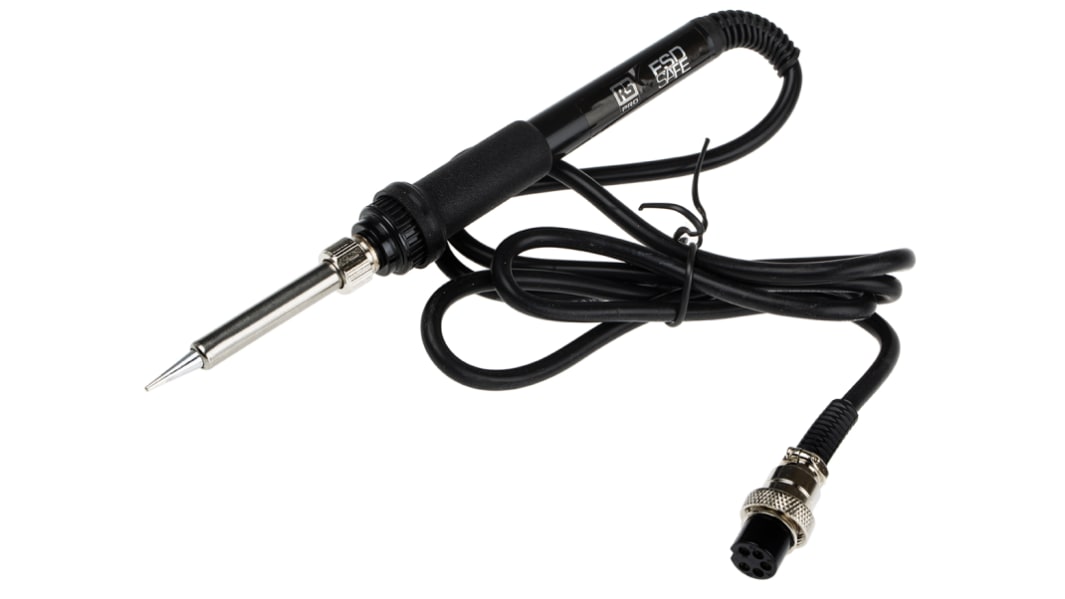 Fer à souder, RS PRO, 24V, 60W, à utiliser avec Station de soudage 256B, Station de soudage 989B