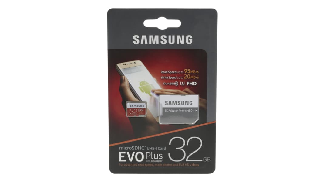 Samsung 32GB MicroSDHC Micro SD Card, Class 10