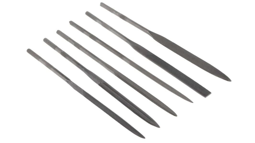 RS PRO Nadelfeile Flach, Länge 160mm