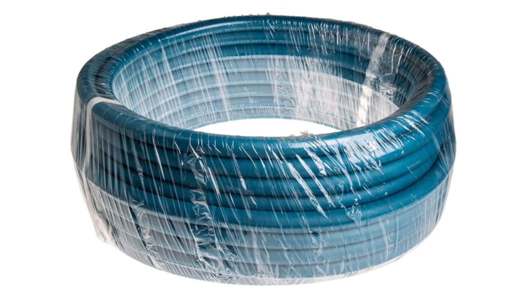 RS PRO EPDM, Hose Pipe, 12.7mm ID, 21.5mm OD, Blue, 25m