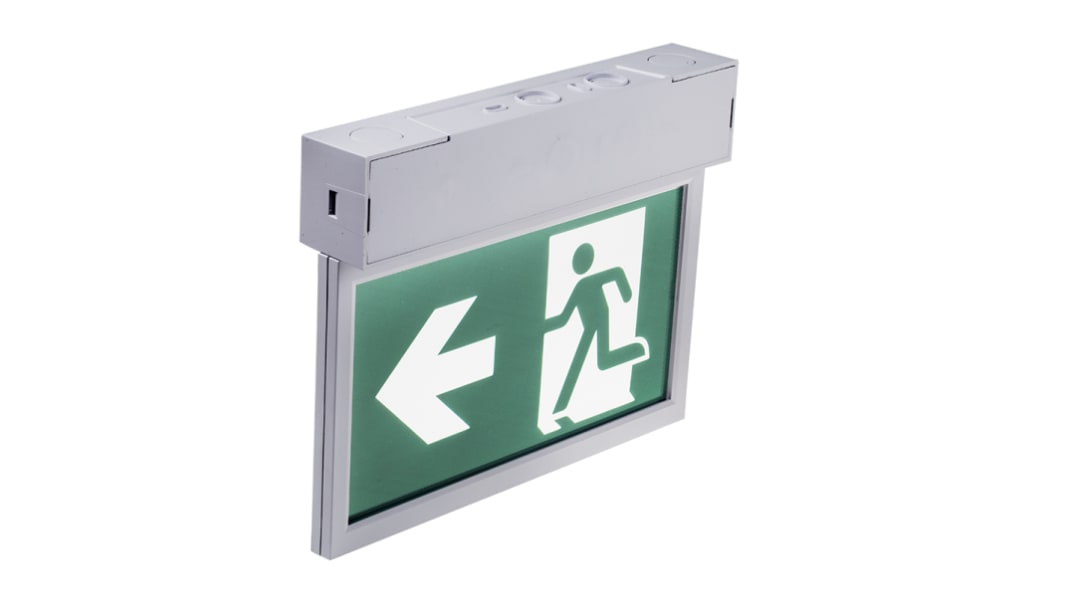 RS PRO LED Emergency Lighting, Bulkhead, 14 x 0.125 W, Maintained, Non Maintained