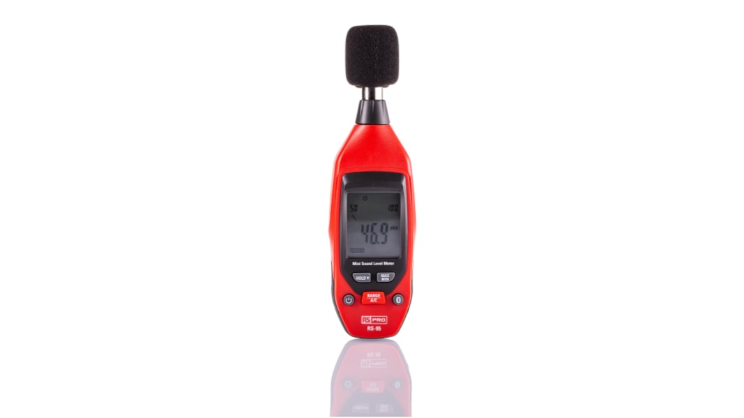 Sonomètre RS PRO RS-95 130dB avec filtres A, C