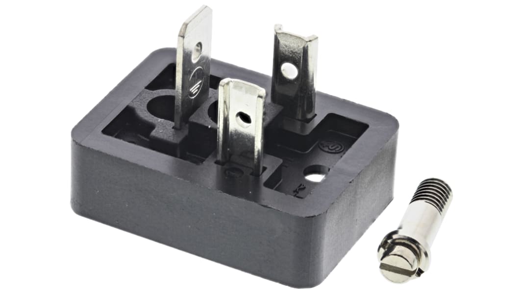 Connettore per valvole a solenoide Hirschmann DIN 43650 B, Maschio, 2P+E, 250 V c.a./c.c.