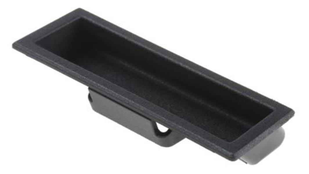 RS PRO Black Plastic Handle 38 mm Height, 36mm Width, 93mm Length