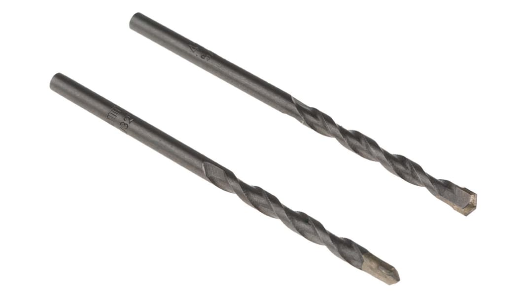 Broca para mampostería Carburo de Tungsteno Tivoly, diámetro 4mm