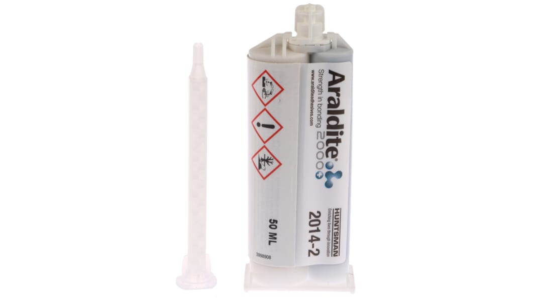 Adhésif Araldite 2014-2 Gris, Liquide Cartouche double 50 ml