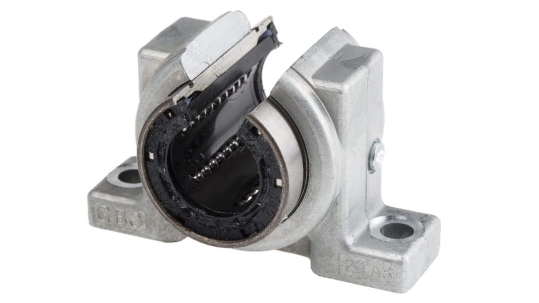 INA ベアリング, 内径：25mm, 長さ：58mm, リニアボールベアリング, KGBO25-PP-AS