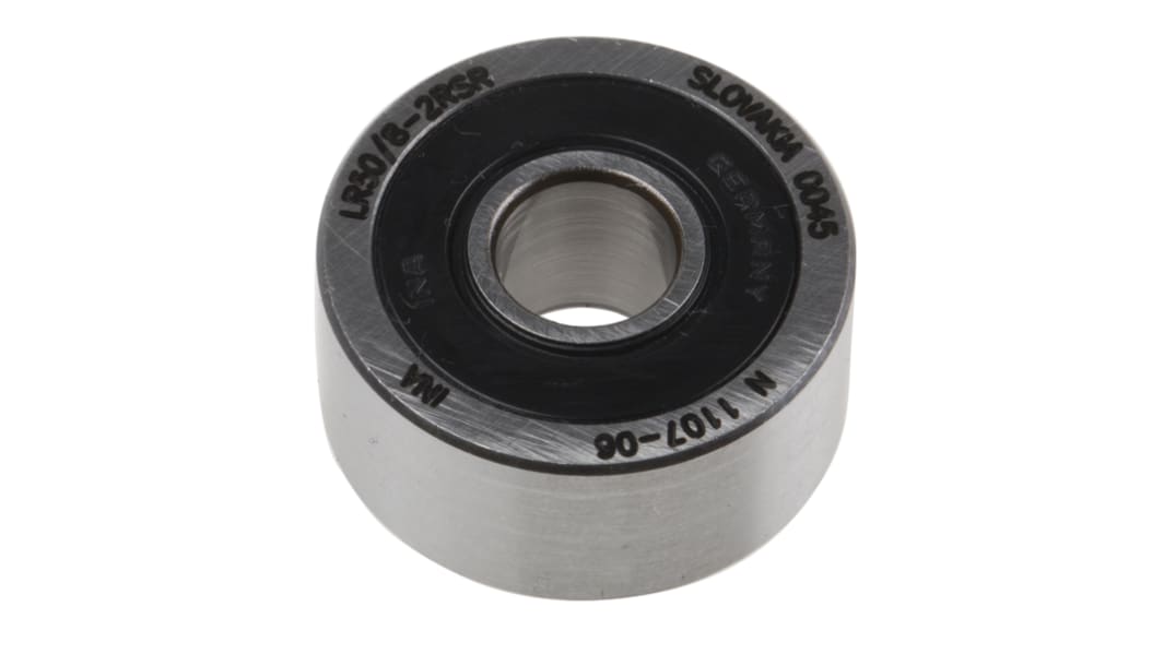 Cuscinetto a rullo INA, Ø 24mm, lungh. rullo 11mm, foro int. 8mm