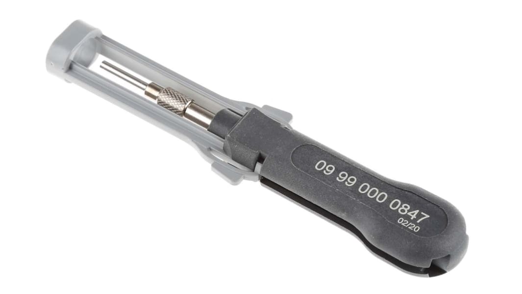 HARTING Han D, Han E, Han-Yellock Einsetzwerkzeug, Crimpkontakt, 127,5 mm lang