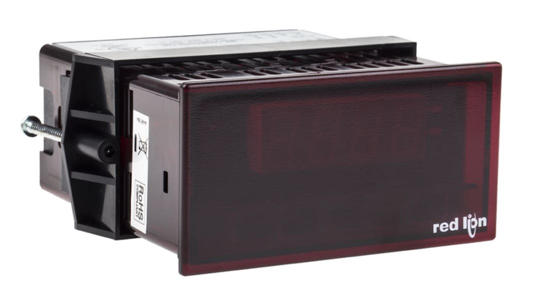 Voltmetro digitale in c.c. Red Lion serie PAXL, display LED a 3.5 cifre