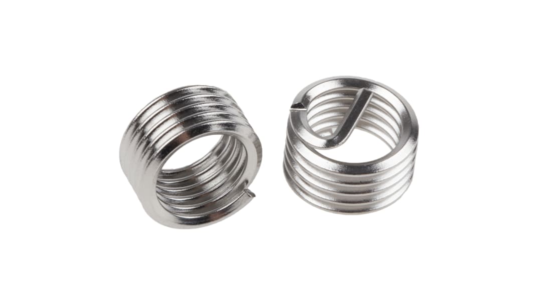 RS PRO Thread Repair Insert, M12 x 1.75, Drill Size 12.4