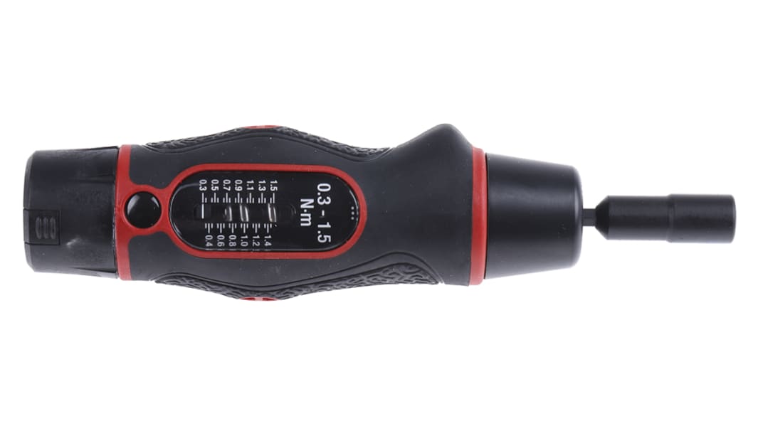 Norbar Torque Tools Momentskruetrækker, Form: Sekskant 1/4 tomme, Moment: 0.6 → 3Nm