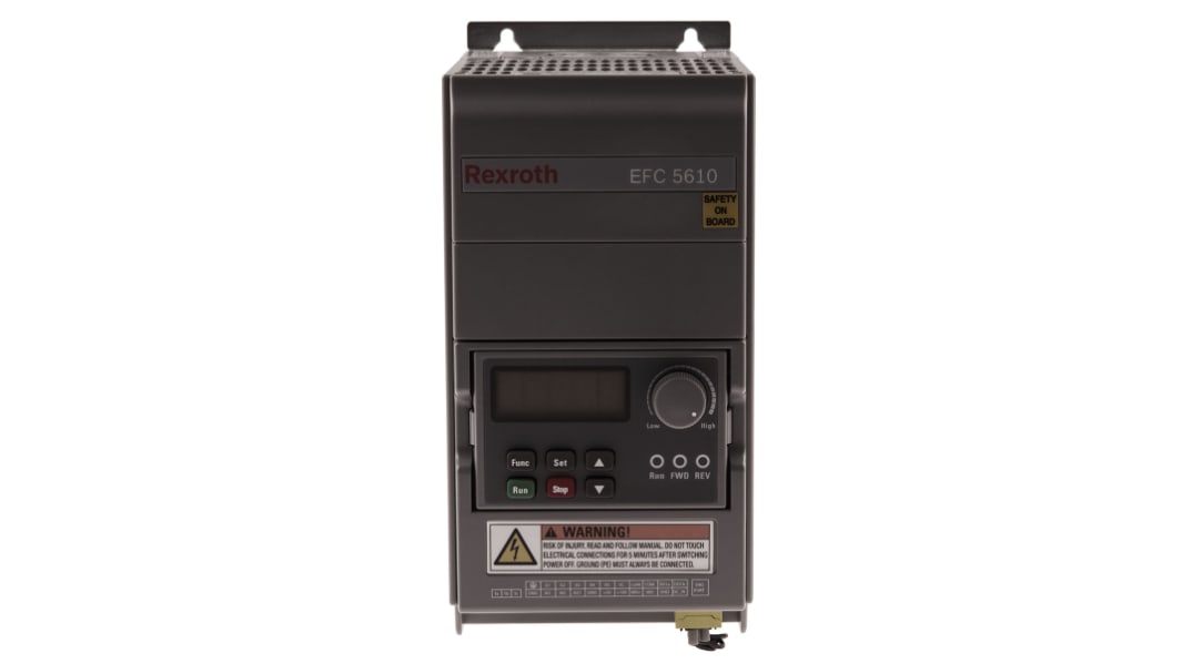 Przekształtnik częstotliwości 1,5 kW 3-fazowy 380 V AC 4 A 0 → 400Hz EFC 5610 CANOpen Silnik AC