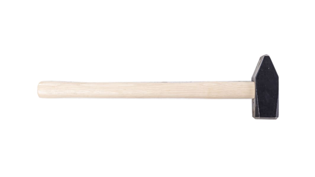 Ragni Hammer, Vorschlaghammer Hickory-Holz-Stiel 3kg