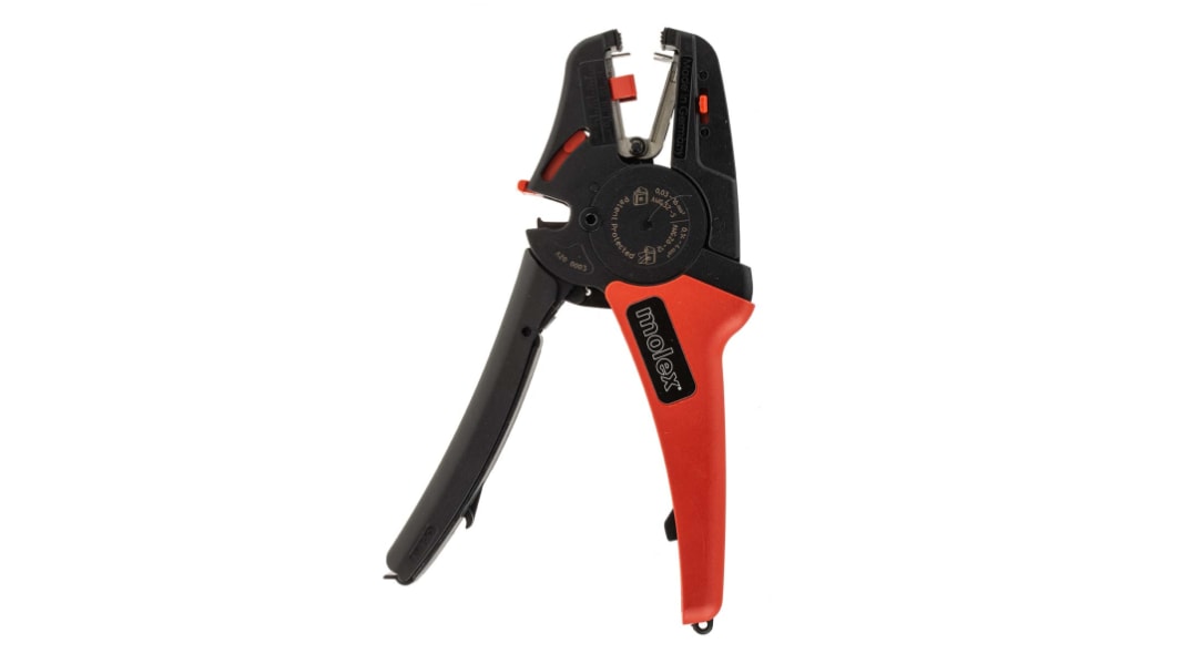 Molex 207122 Series Manual Wire Stripper Wire Stripper, 0.03mm Min, 16.0mm Max
