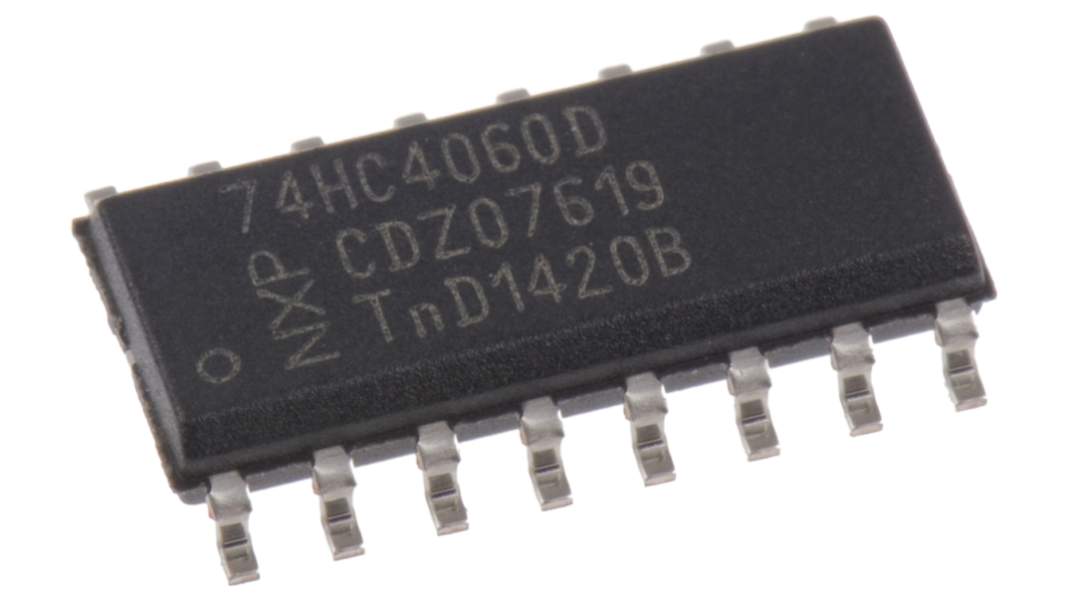 Nexperia 74HC4060D,652 14-stage Surface Mount Binary Counter HC, 16-Pin SOIC