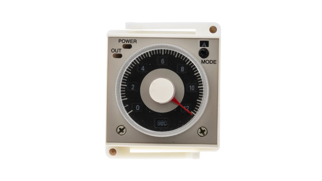RS PRO タイマーリレー, 12 → 48 V dc, 24 → 48V ac, パネルマウント, オンディレー