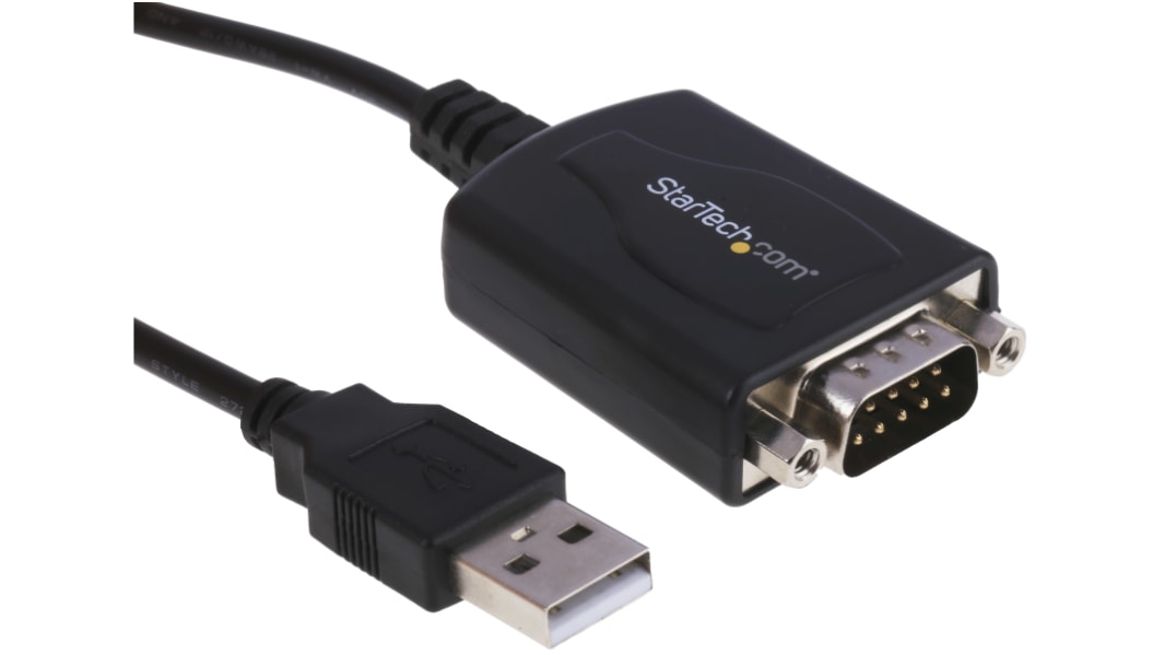 StarTech.com RS232 USB A Male to D-sub, 9 Pin Male Interface Converter