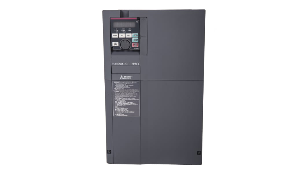 三菱電機 インバータ 30 kW 400 V ac 3相, FR-F800