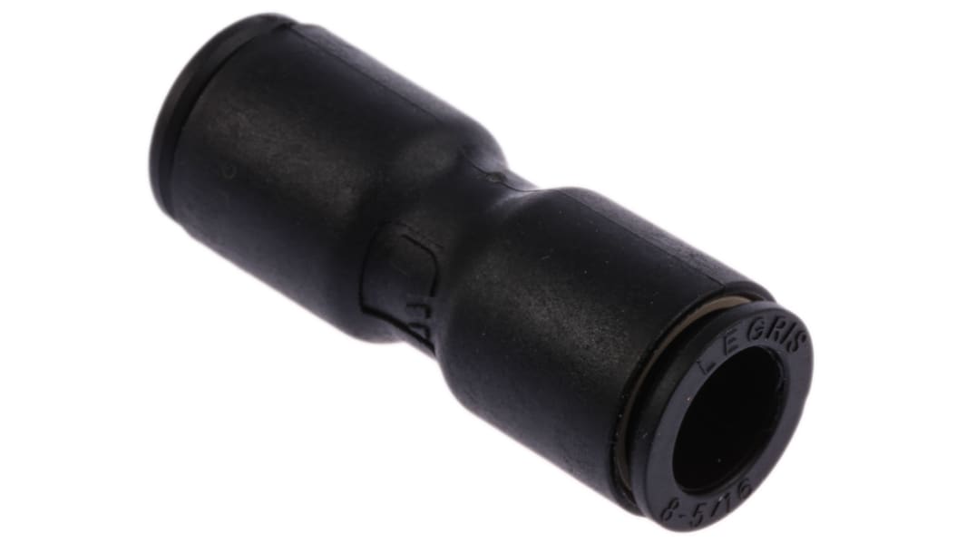 Adaptateur tube à tube droit Legris LF3000 vers Enfichable, 8 mm Enfichable, 8 mm