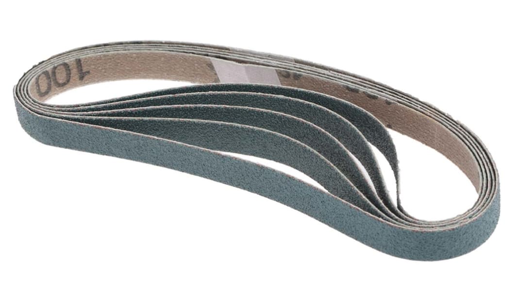 PREVOST TBS 10330K100 Sanding Belt, 330mm 10mm, P100 Grit, Fine Grade